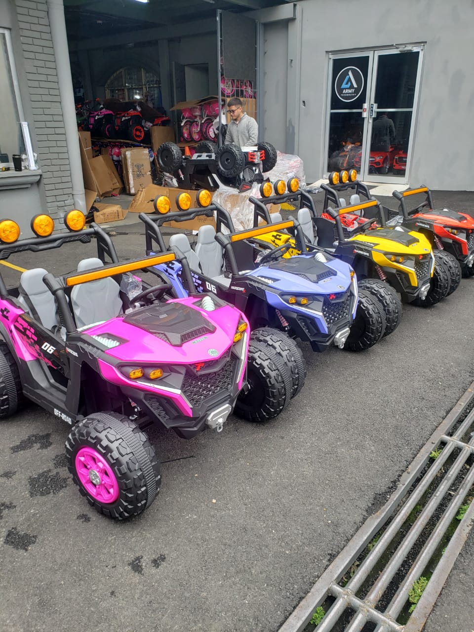 Buggy 4x4 con control remoto y App celular